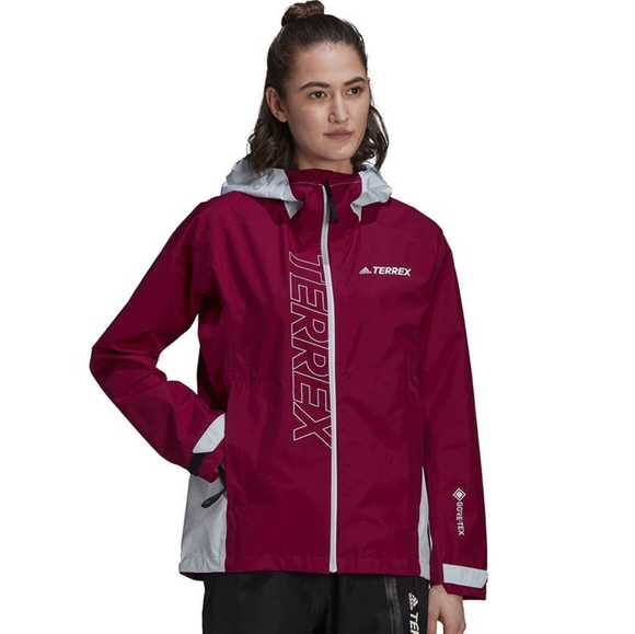 Adidas Terrex GORE-TEX Paclite Rain Jacket Hooded Cross-Training - Picture 4 of 16